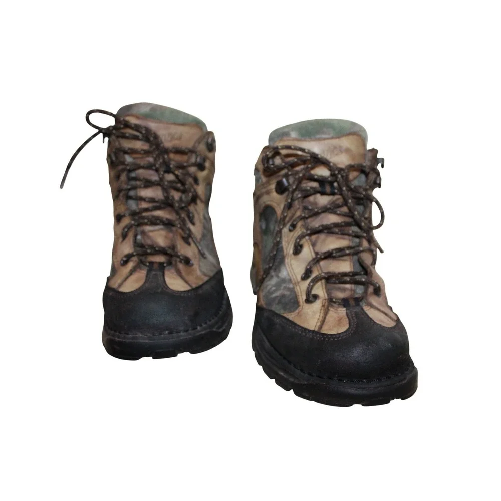 Danner Radical 45 Camohide GTX Hiking Boots Men 8 Brown Camo Waterproof Gore-tex